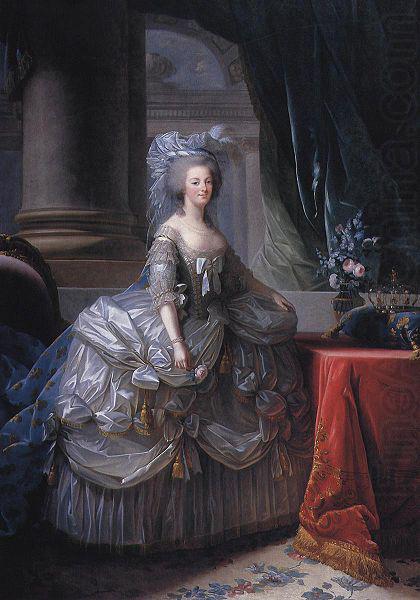 elisabeth vigee-lebrun Marie Antoinette of Austria, Queen of France china oil painting image